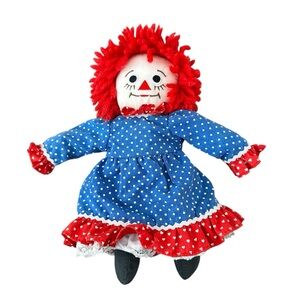 Vintage 1991 Raggedy Ann Doll Johnny Gruelle Applause Item #16660 I Love You